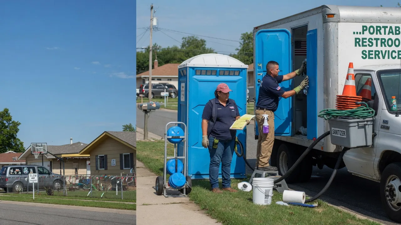 Portable Toilet Rental in Dover, MO near me